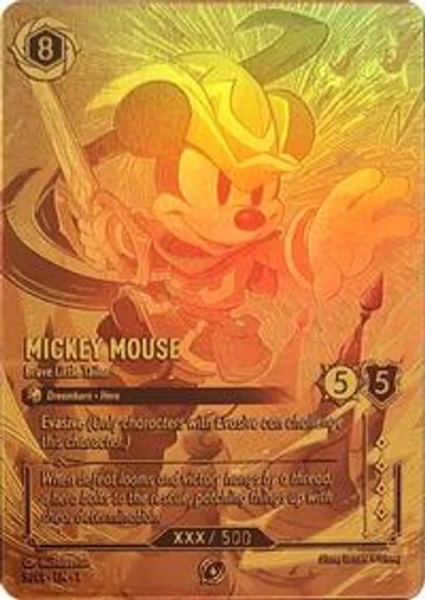 lorcana mickey cards Mickey Mouse - True Friend (CS Exclusive) (25) main image 0